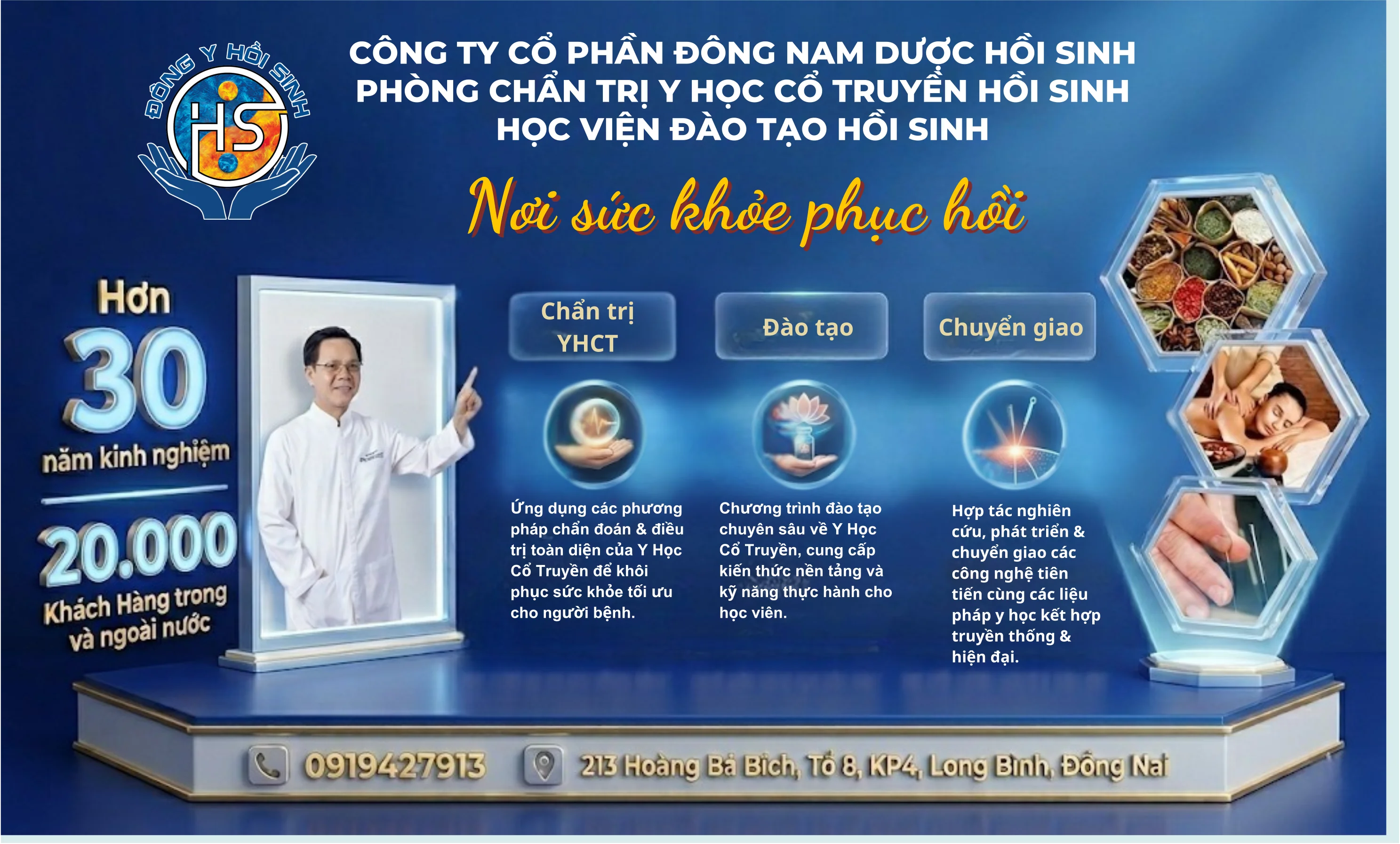 CÔNG TY CỔ PHẦN ĐÔNG NAM DƯỢC HỒI SINH